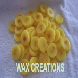20 Wax banana slices