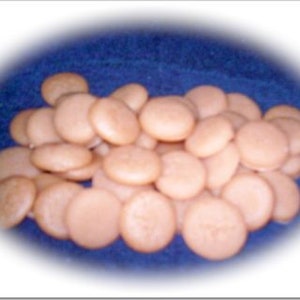 40 wax mini nilla wafers fake food embeds