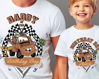 Tow Mater Birthday Boy Shirt, Disney Cars Vacation T-Shirt, Disney Cars Family Matching Shirt, Disney Pixar Movie Shirt, Magic Kingdom tee