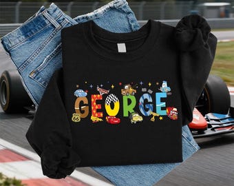 Disney Cars Personalized Name Shirt, Cars Matching Shirt, Group Disney Shirts, Cars Birthday tee, McQueen Custom Shirt, Disney Cars Shirt
