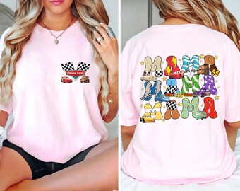 Disney Pixar Car Mama Shirt, Mothers Day Gifts, Disney Mom Shirt, Pixar Cars Mama Shirt, Mama Gift