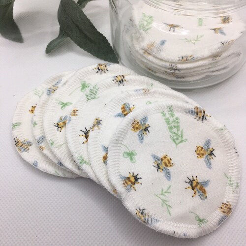 Strawberry Reusable Organic Cotton Pad Organic Facial Pads Etsy