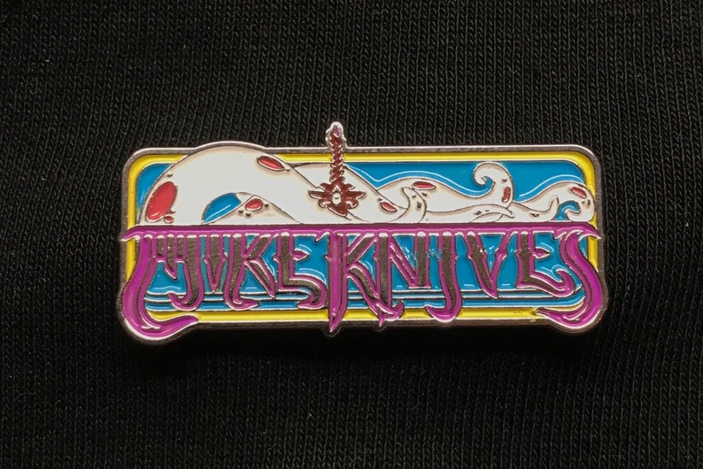 Mike Knives Logo Pin Etsy