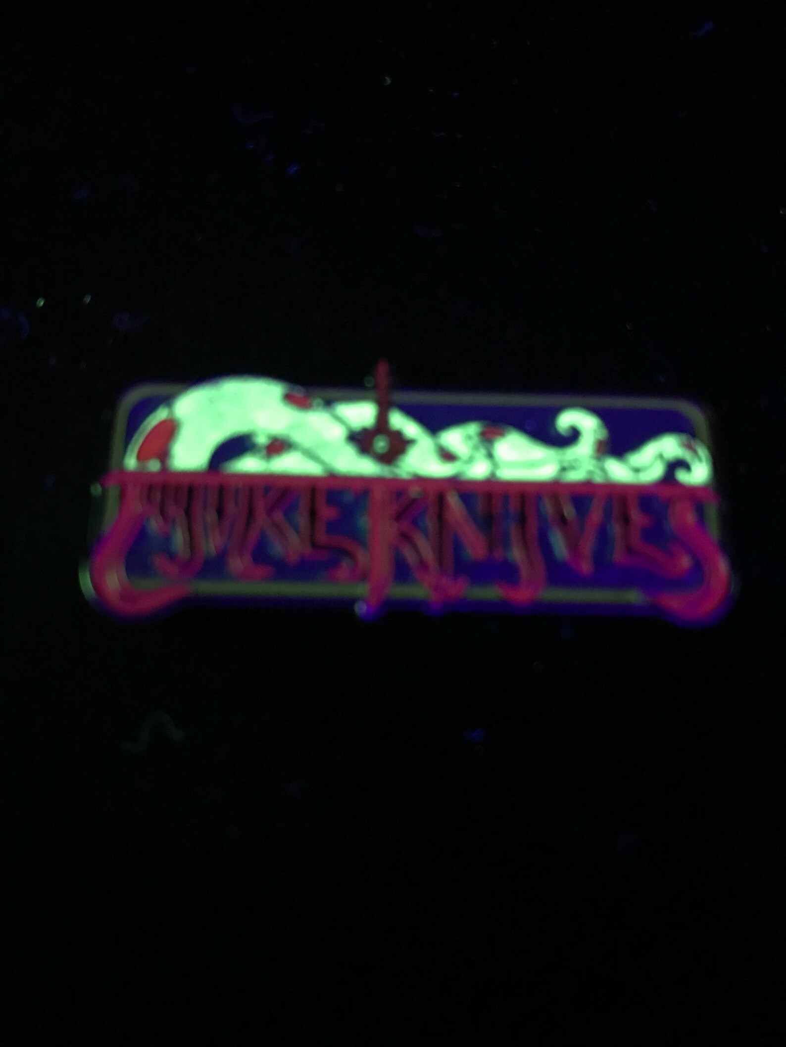 Mike Knives Logo Pin Etsy