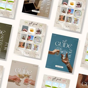Geschenkkatalog Vorlage, Canva, Geschenkleitfaden Vorlagen, Geschenkleitfaden, Geschenkliste, Digitaler Download, Wunschliste, Geschenkplaner, like to know it, LTK