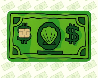 Funny Meme Credit Card Skins | Monopoly Parody | Internet Reactions | Money Memes | Waterproof, Removable