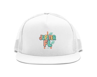 Jupiter Florida Retro Trucker Hat