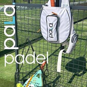 Franklin Sports Padel Sling Bag - Padel Equipment + Gear Backpack - Gray