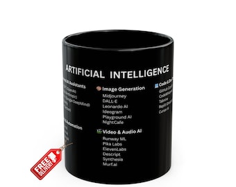 AI Developer Black Mug: Tech Enthusiast Gift