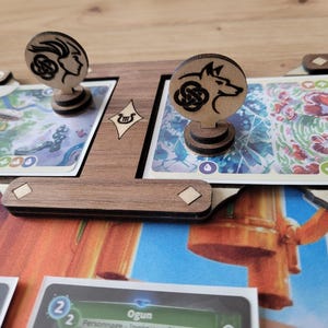 Piste de jeu Altered / non officiel avec jetons personnalisés