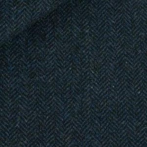 Wool Fabric Black Blue  Herringbone Wool Appliqué /Purse Making/Sewing