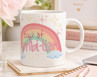 Taza de café de Dolly Parton: Taza de cerámica "Taza de la ambición"