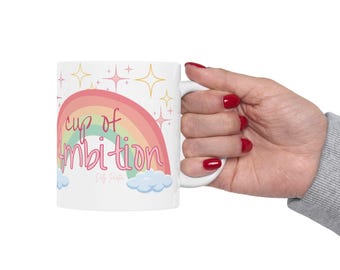 Dolly Parton Coffee Mug: Cup of Ambition Ceramic Mug (11oz & 15oz)