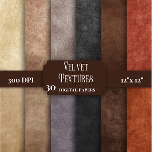 Neutral Toned Velvet Background Digital Paper, Luxurious Textures for Scrapbooking, DIY Crafts, Invitations, Journals, Commercial Use JPG