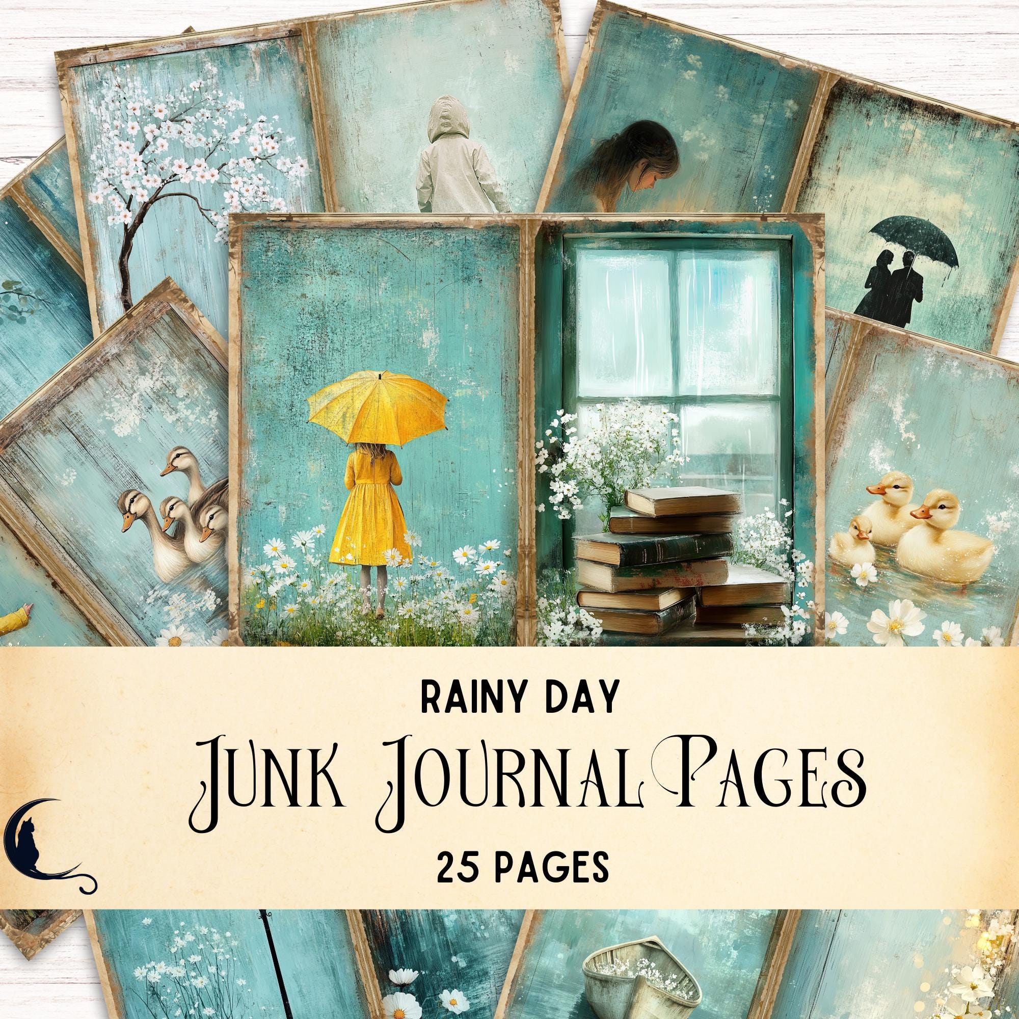 Rainy Day Journal - Etsy