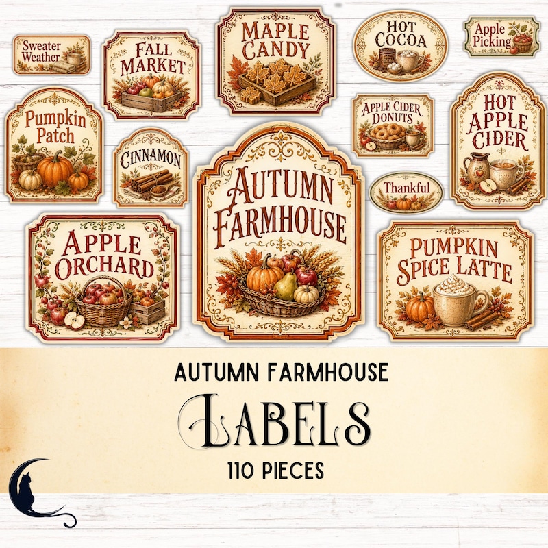 Printable Rustic Labels - Etsy