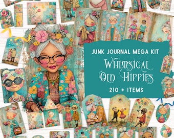 Handmade Compact Junk Journal - Etsy