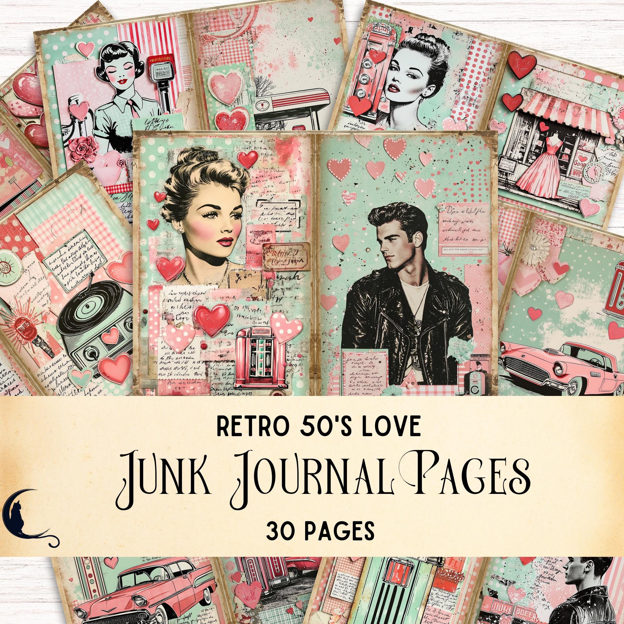 本 アメリカン・アドバタイジング 50s!SCRAP ジャンクジャーナル