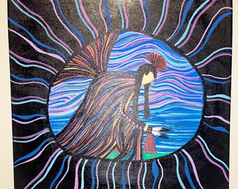 Traditional Grass Dancer Painting