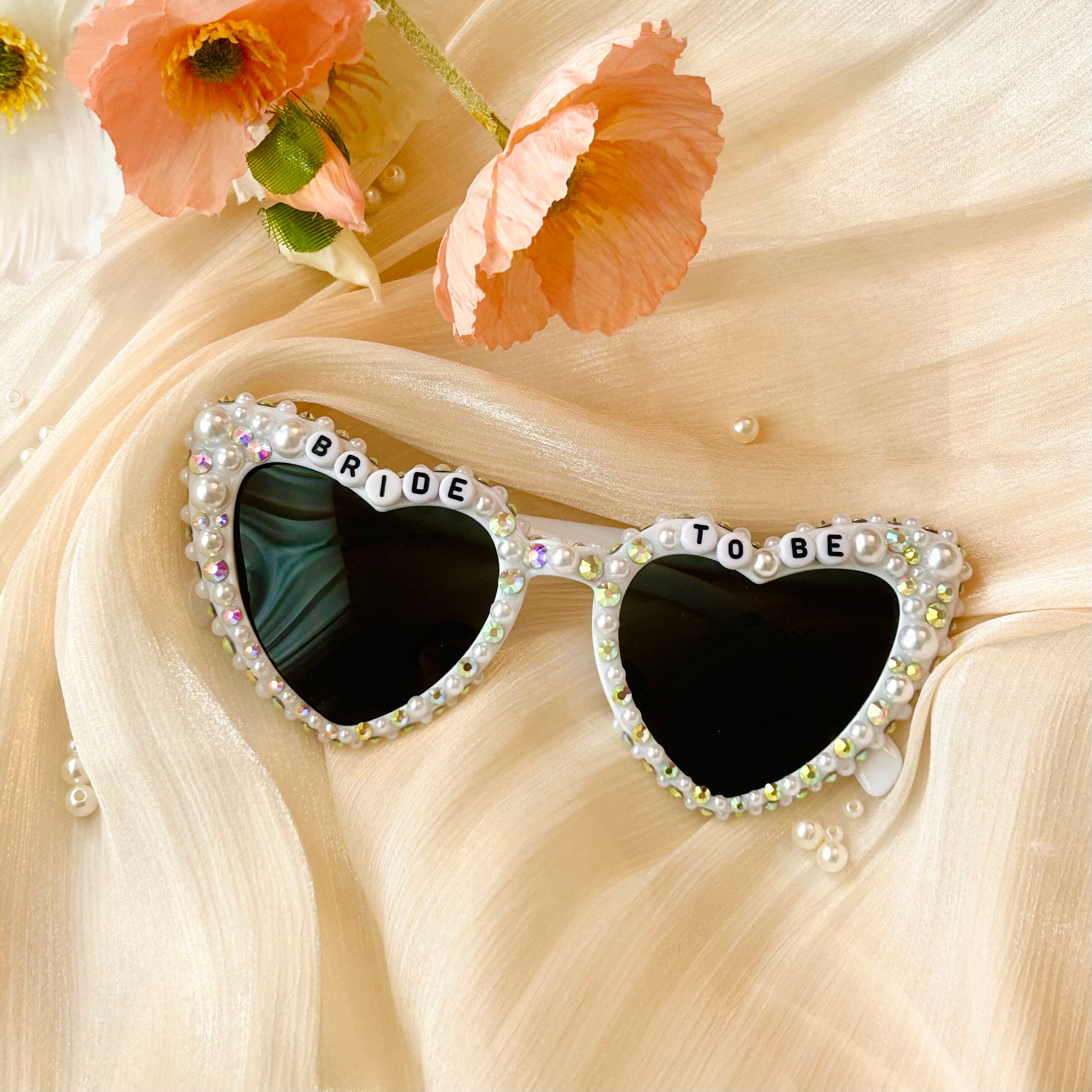 Occhiali Da Sole A Forma Di Cuore - Stile Vintage Per Feste E Addio Al Nubilato - Foto 11