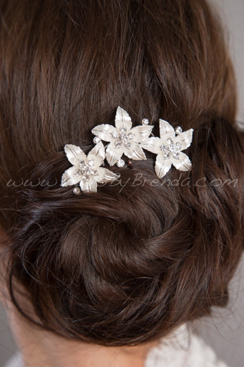 Bridal Hair Comb, Rhinestone Wedding Headpiece, Bridal Hair Piece, Wedding Hair Accessory Bree image 4