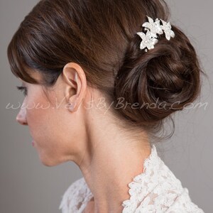 Bridal Hair Comb, Rhinestone Wedding Headpiece, Bridal Hair Piece, Wedding Hair Accessory Bree image 3