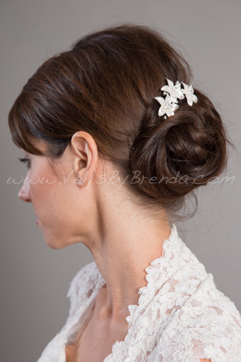 Bridal Hair Comb, Rhinestone Wedding Headpiece, Bridal Hair Piece, Wedding Hair Accessory Bree image 3
