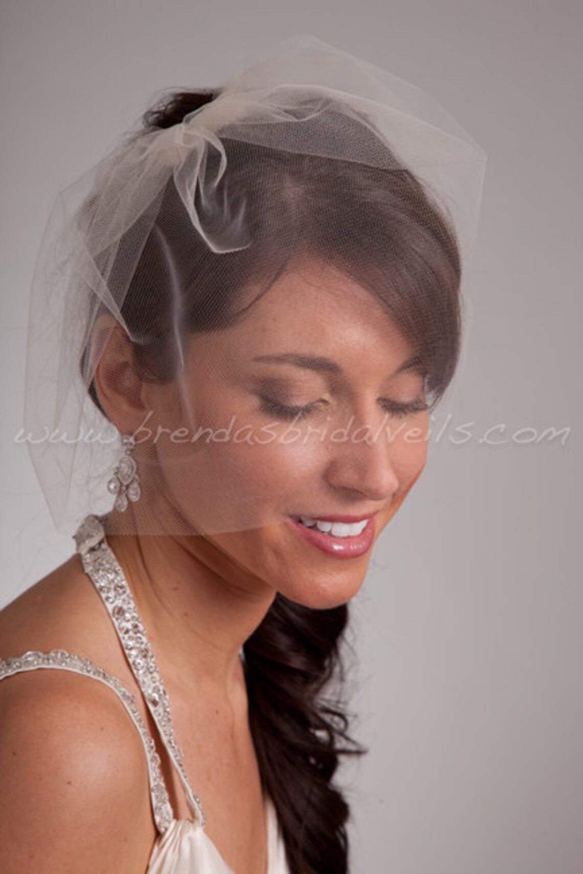 Tulle Birdcage Veil - ARI main image 1
