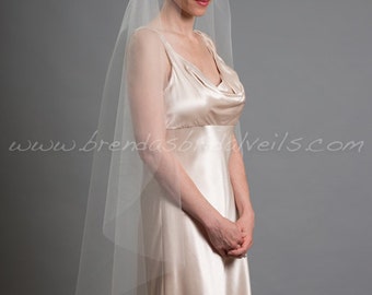 Rhinestone Grecian Cap Veil, 1920s Inspired Bridal Veil, Juliet Cap Veil - Jacinda