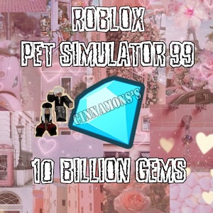 Pet Simulator  99 10 Billion Gems | Roblox Ps99 10B Gems Fast Delivery And Cheap