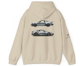 Porsche-tröja - Kläder för klassiska bilentusiaster, present till vintagebilälskare, retrofordonskläder, tröja för bilfantaster, bilsamlare