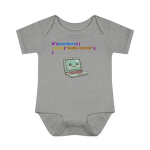 Code babyromper - programmering, codering, Javascript, code, babyromper afbeelding 4