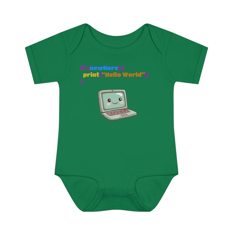 Code babyromper - programmering, codering, Javascript, code, babyromper afbeelding 5