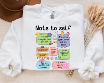 Geestelijke gezondheid is belangrijk sweatshirt, inspirerende tshirt vrouwen, shirt geestelijke gezondheid, shirt angst, shirt voor angst, shirt voor recreatieve therapie, dames