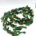 Hand Felted Wool Christmas Garland and Bunting - Cream Leaf and Ball - 6' - Set of 2 Arcadia Home main image 0