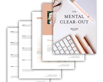 L'élimination mentale | Téléchargement numérique | Cahier d'exercices imprimable