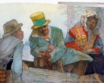 The Hired Hand An African American Folktale by Robert D. San Souci Illustrated by Jerry Pinkney 1997 First Edition Hardcover w/ Dust Jacket