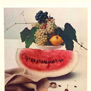 Irving Penn Still Life With Watermelon 1947 Museum Book