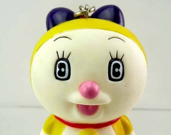 Doraemon Etsy - 4 vinta!   ge doraemon keychains retro keyring backpack tote bag charm pendant dec!   oration six key chain five designs to choose from