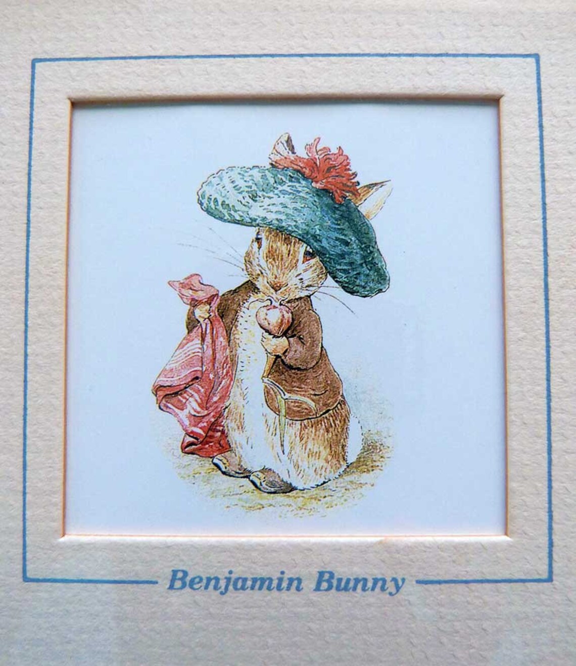 4 Beatrix Potter Framed Nursery Art 1986 Frederick Warne Etsy