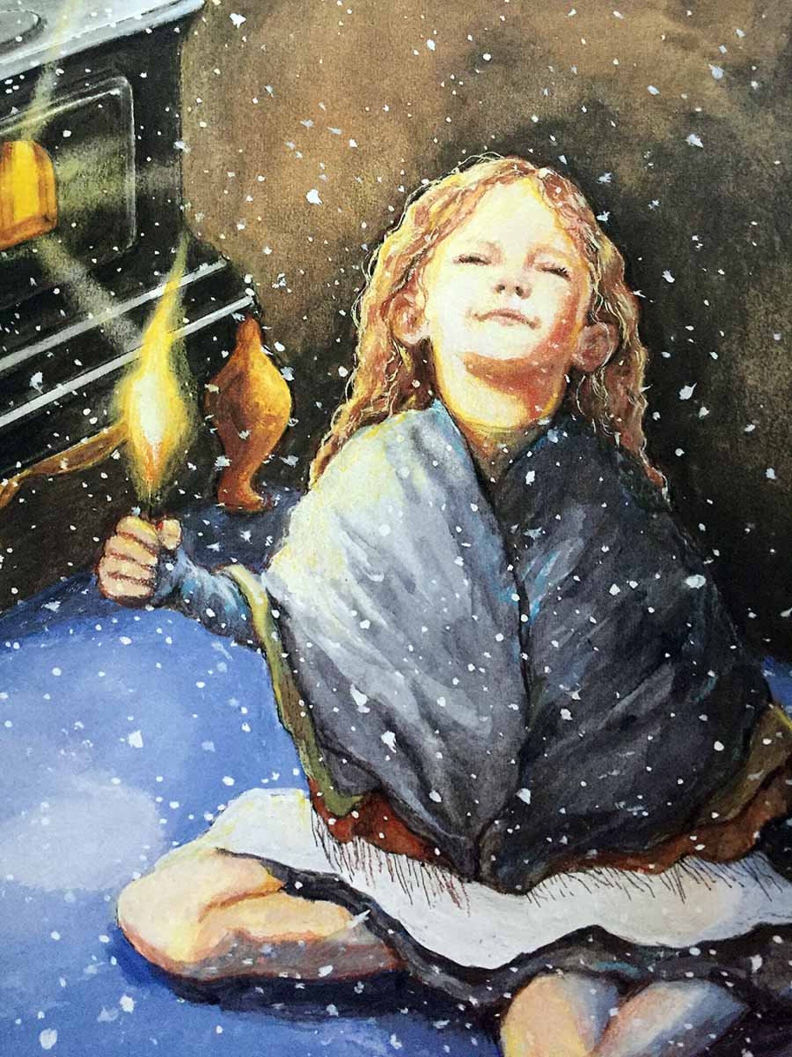 The Little Match Girl A Christmas Story by HC Andersen | Etsy