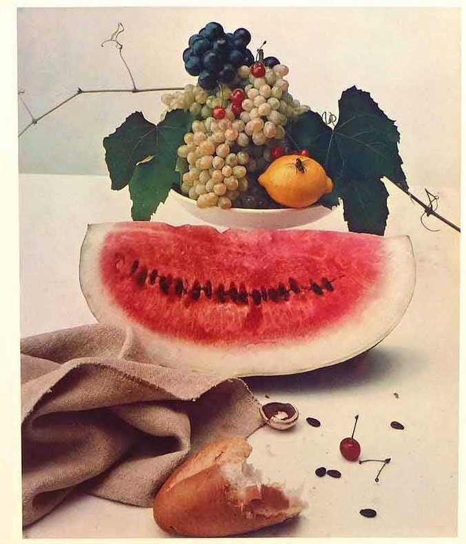 Irving Penn Still Life With Watermelon 1947 Museum Book