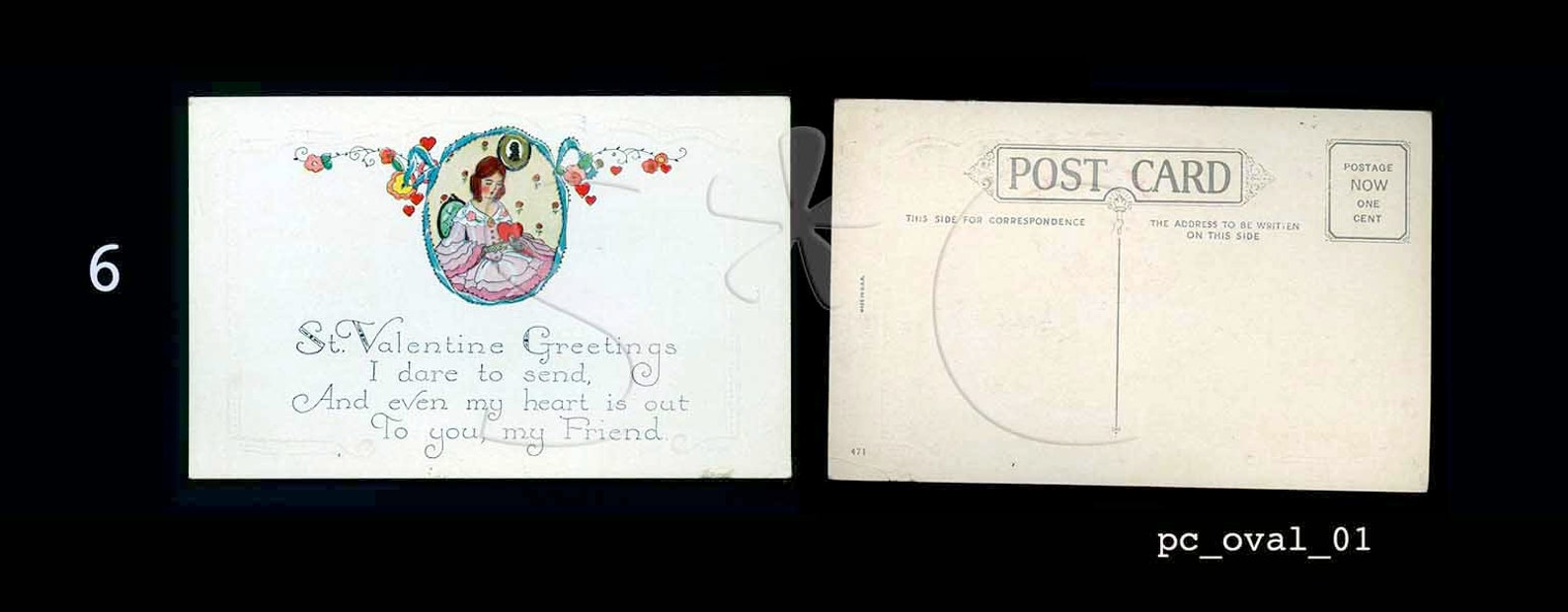 Early 1900 Antique Valentines Postcards Love Poems Hearts and Etsy