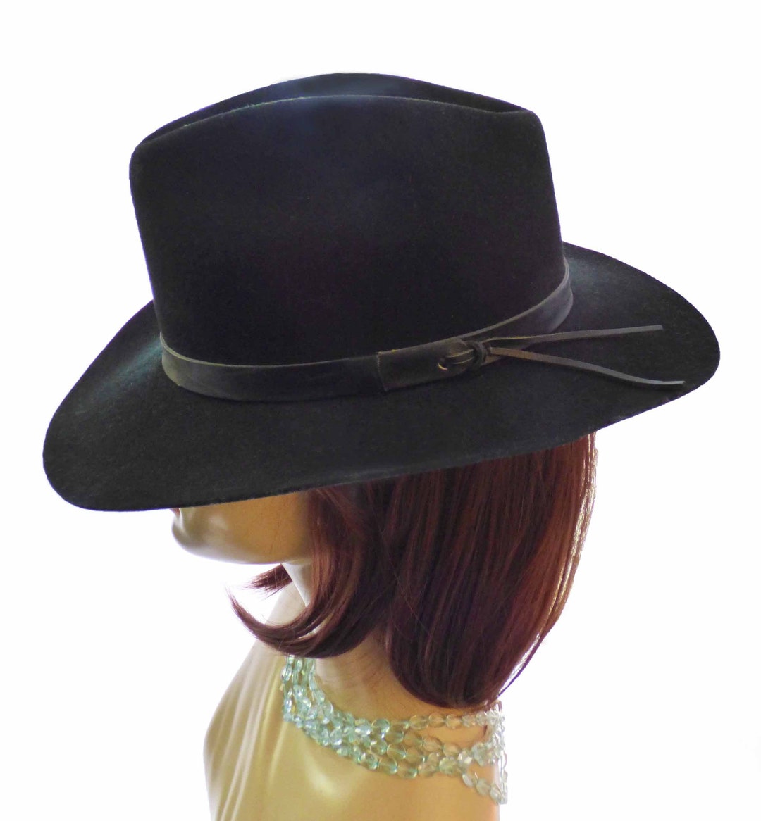 Vintage Mallory by Stetson Outland Wool Cowboy Western Hat Etsy