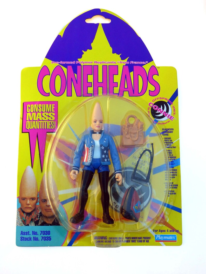 Offspring Unit CONNIE CONEHEAD 1st Issue Action Figure 1993 In Etsy