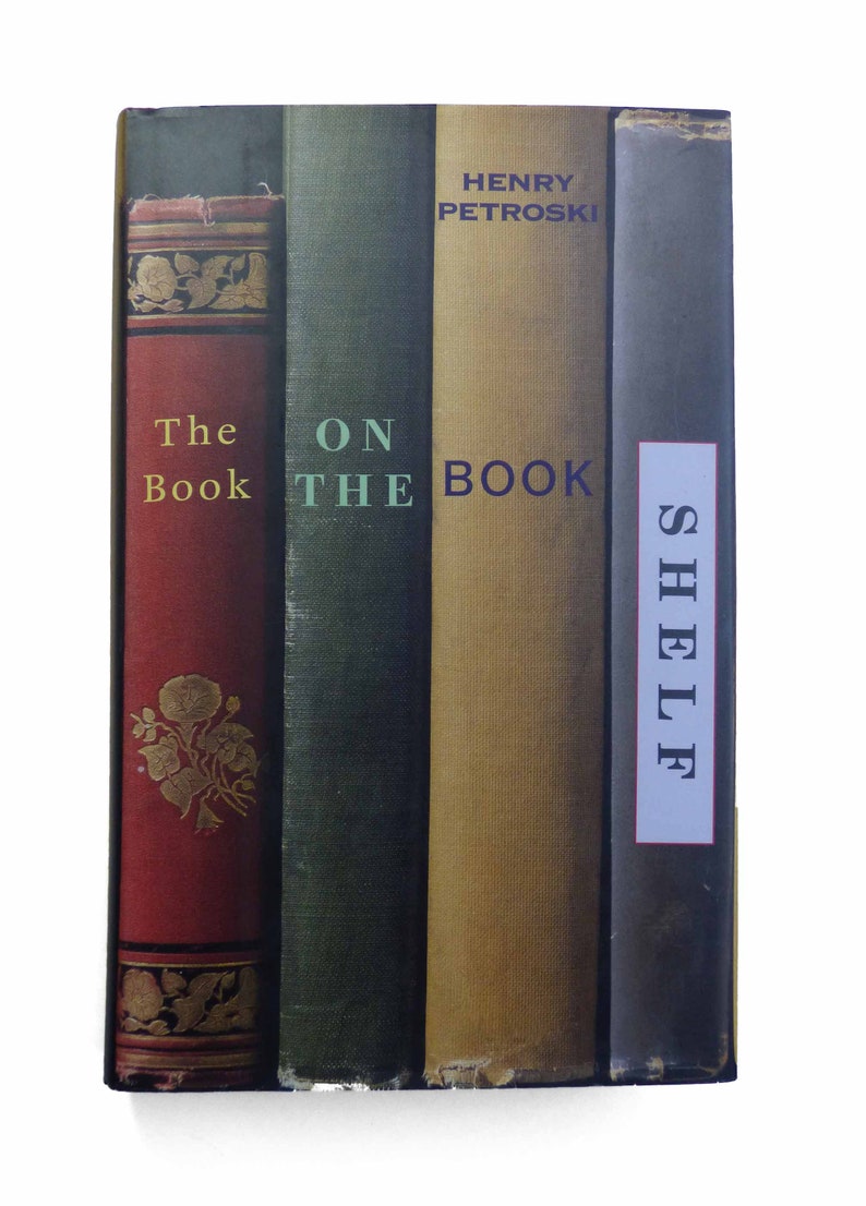 The Book on the Bookshelf by Henry Petroski First Edition Etsy