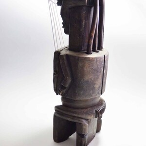 Ngombi Harp Fang Kelo People Harp GABON Africa Seated Woman | Etsy