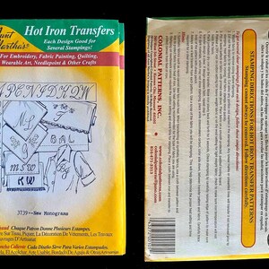 Lot of 5 Aunt Martha's Out of Print Hot Iron Transfer Patterns 9773 ...