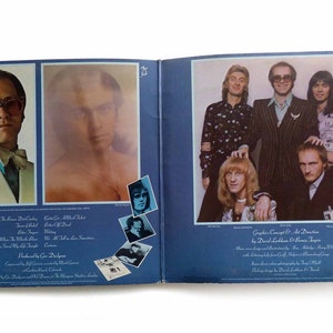 1975 Elton John Captain Fantastic And The Brown Dirt Cowboy MCA Records MCA-2142 Pop Vinyl lp Gatefold Scraps & Lyrics Booklets EJ Poster image 7