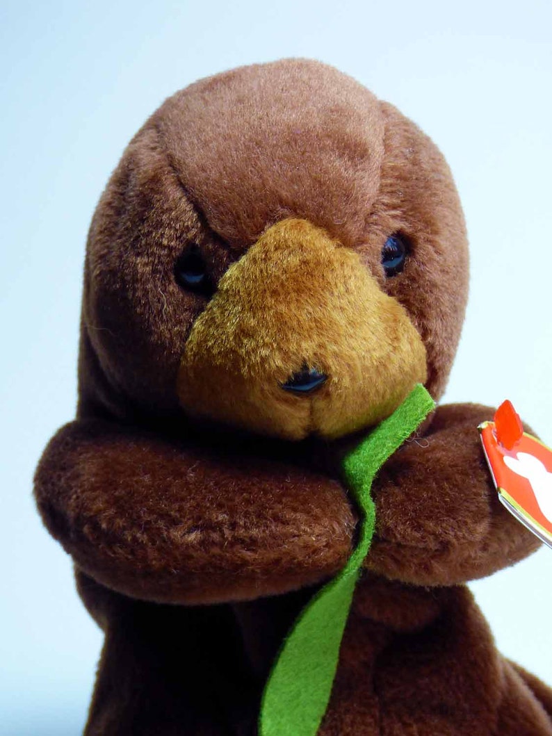 SEAWEED the Otter 1990s TY Beanie Babies With Errors & Tag Etsy